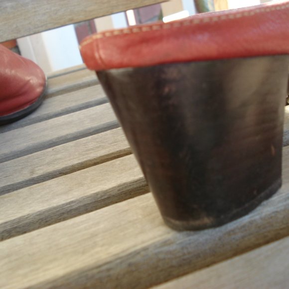 LIZ CLAIBORNE LADY SANDALS LEATHER SZ. 10 WITH BOX - Picture 4 of 12